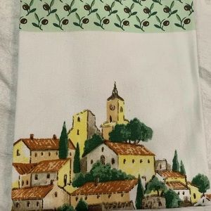NWOT Houses and Streets Towel